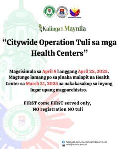 lungsod ng maynila at manila health department metro manila|Contact Us .